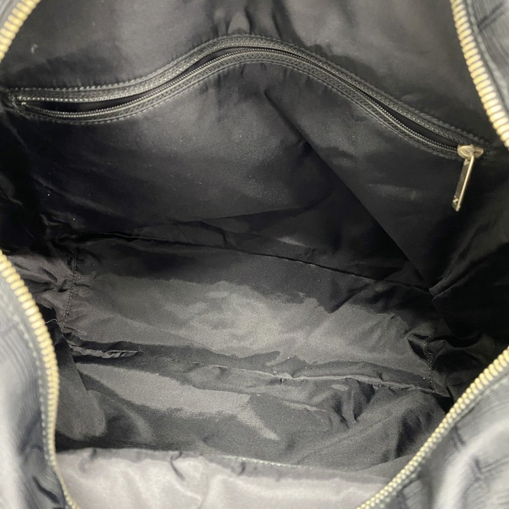 Chanel Tote Bag New Travel Nylon Black Champagne Ladies - Picture 4 of 10
